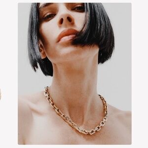 New Eddie Borgo Supra Link Necklace 17”